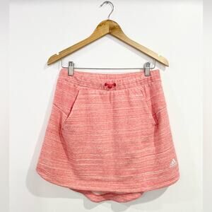 Adidas Skirt Pink Drawstring Small Unlined